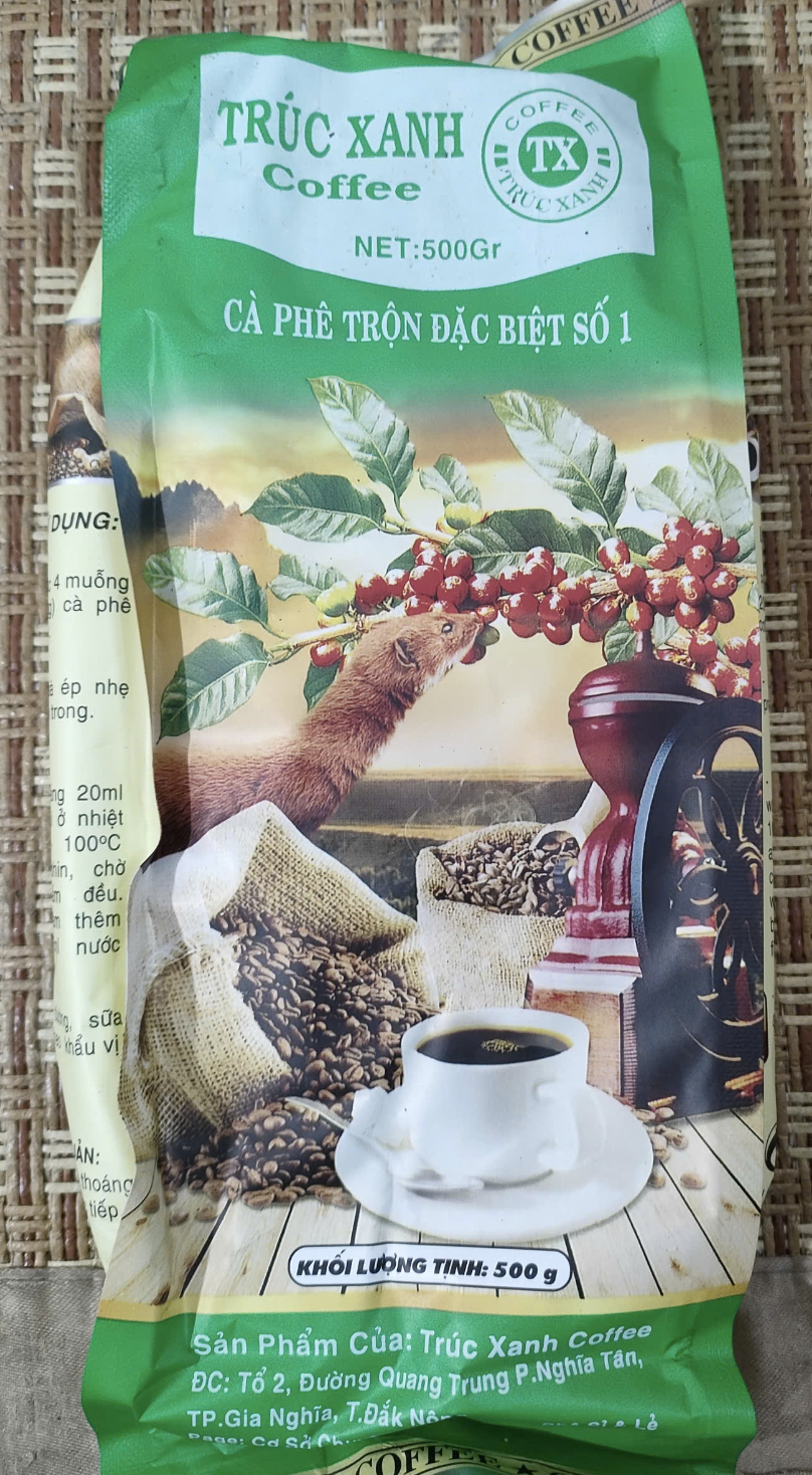 Cà Phê Trúc Xanh 500g